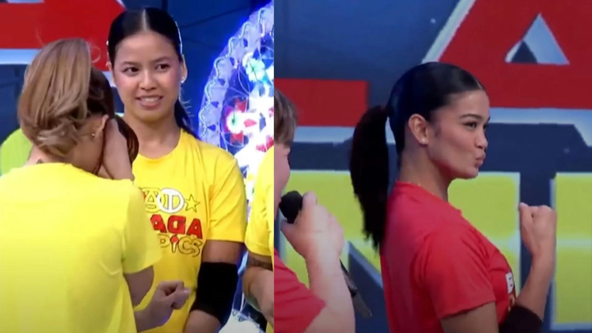 May bagong team na si Eya? Eya Laure and Fifi Sharma star at the Eat Bulaga Olympics